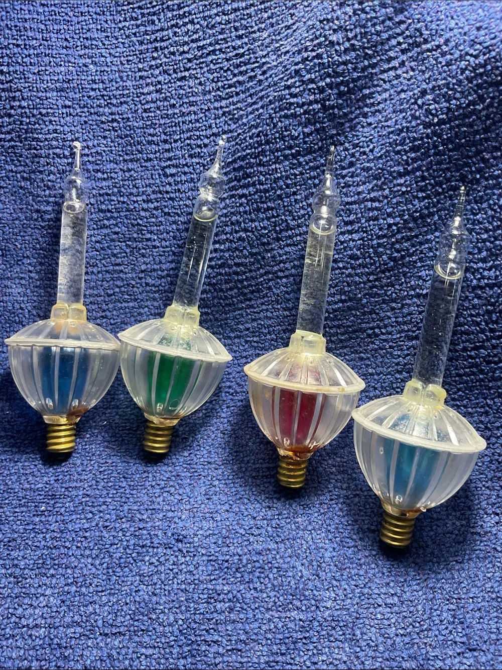 8 Vintage Bubble Christmas Lights-please read description